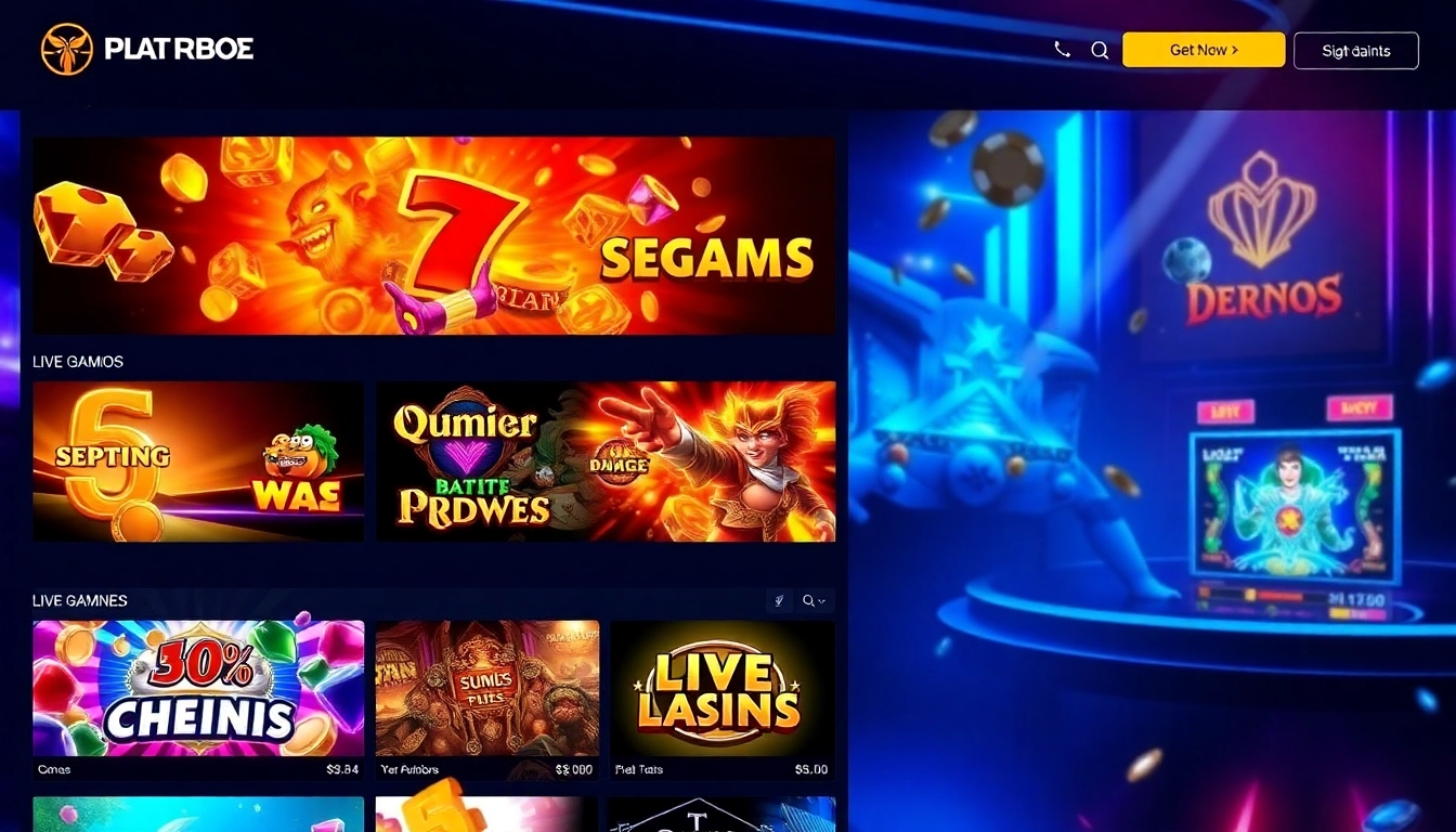 CK444 gaming platform logo with vibrant slots and live casino visuals, inviting users to join and play confidently