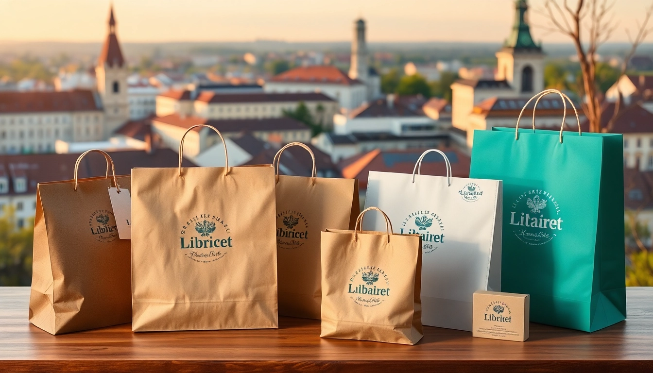 Wytrzymałe torebki papierowe w Lublinie, idealne do sklepów i gastronomii, z szerokim wyborem rozmiarów i nadruków, podkreślające jakość i ekologię.