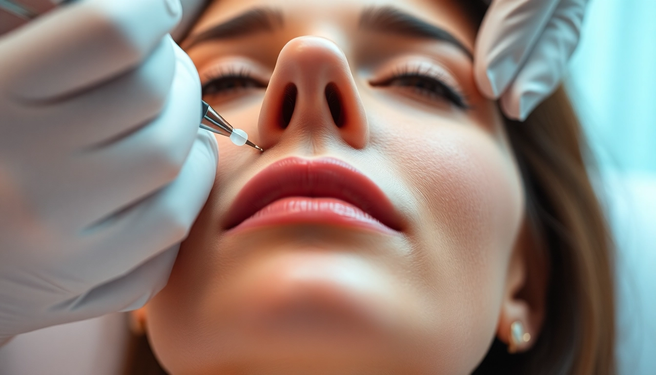 Receiving a Botox Zürich Behandlung for youthful skin rejuvenation, enhancing smoothness and vitality.