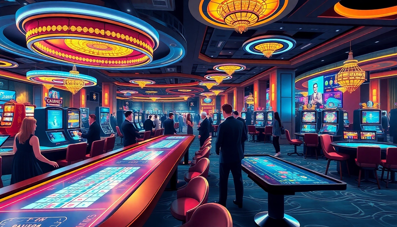 Live casino experience with real dealers and interactive gaming tables for authentic gambling entertainment