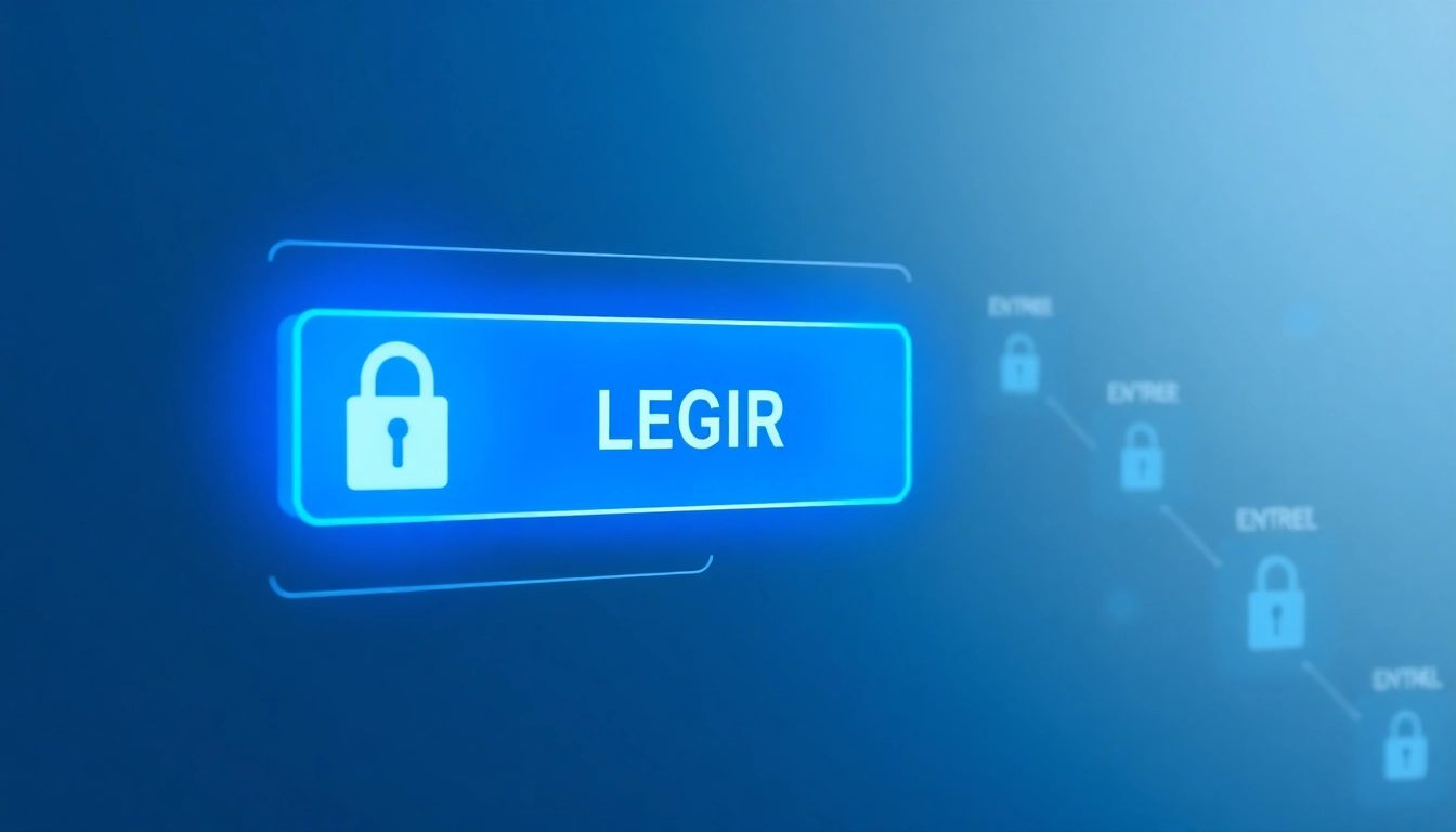 jp368 login process depicted with a secure login button and encryption icons, illustrating safe access for users.