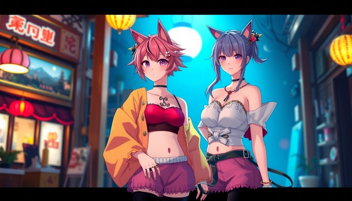 Hentai AI generates a realistic anime scene with personalized characters and detailed backgrounds for immersive experiences.