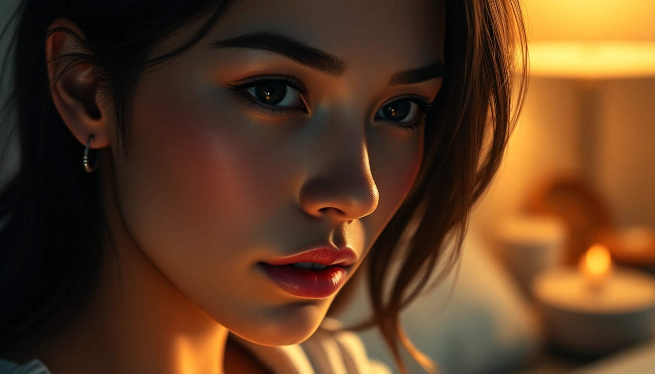 an advanced nsfw ai generator creating hyper-realistic adult images with detailed characters and expressive mood