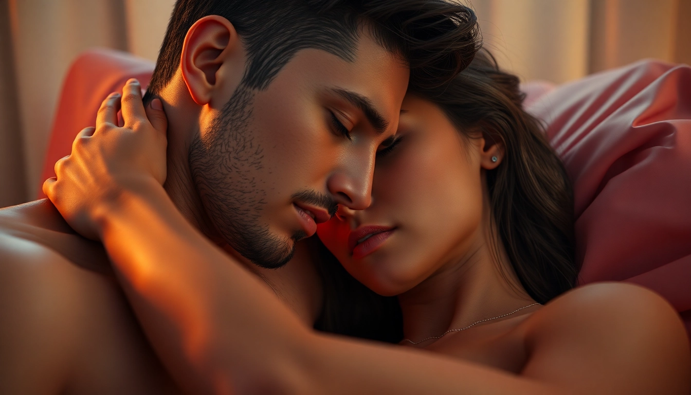 Detailed NSFW AI-generated scene showcasing realistic human textures, capturing emotional intimacy, optimized for accessibility and relevance to nsfw ai content.