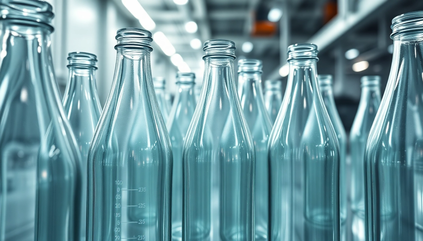 High-quality pet sise bottles displayed for product showcase demonstrating clarity and