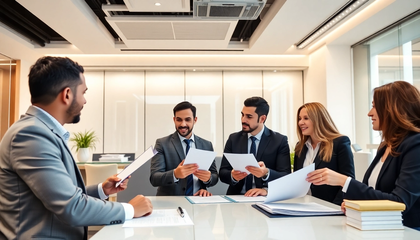 Professional team guiding business owners through creation de societes au maroc with legal