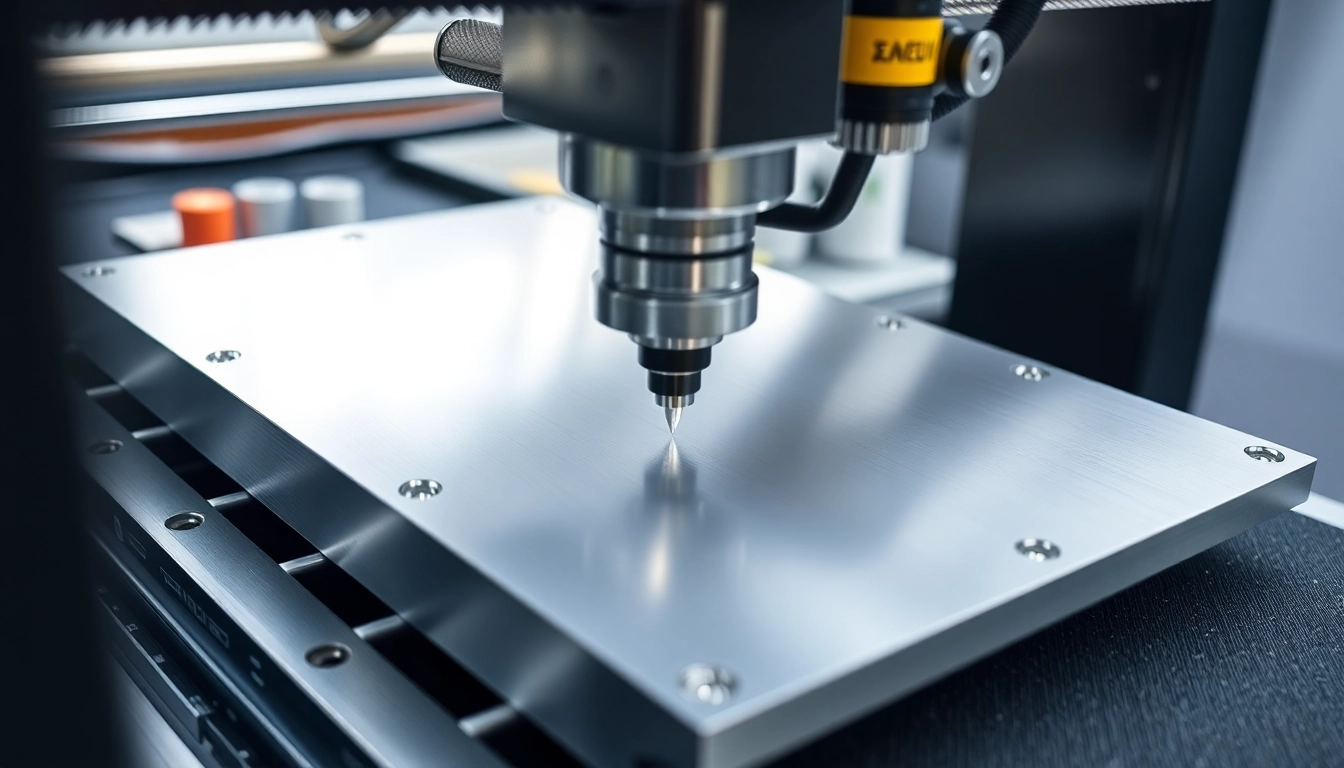 Professional CNC machining process showcasing custom obudowy aluminiowe with detailed metallic
