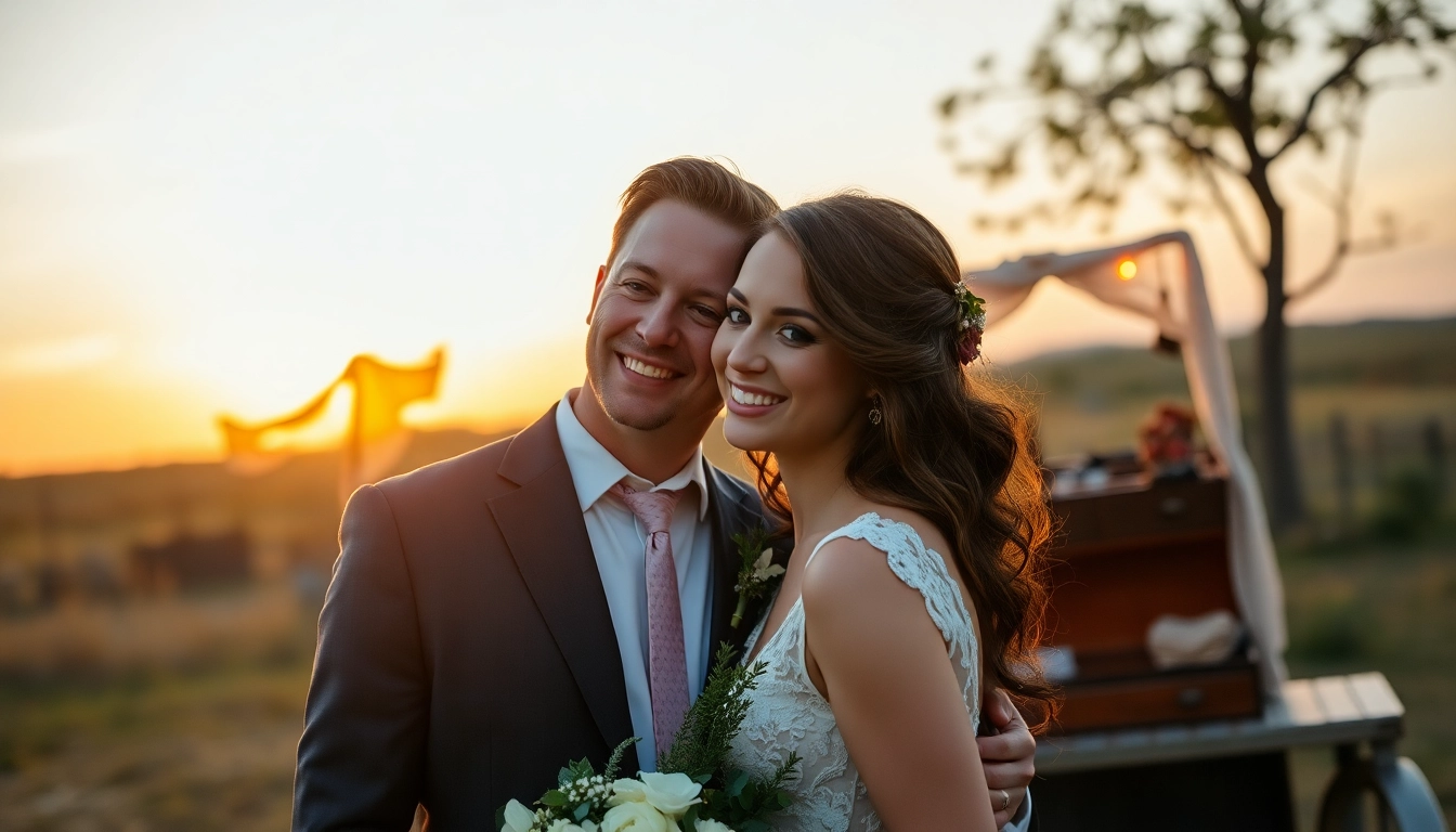 Professional team captures beautiful eskuvoi fotozas moments during outdoor wedding ceremony