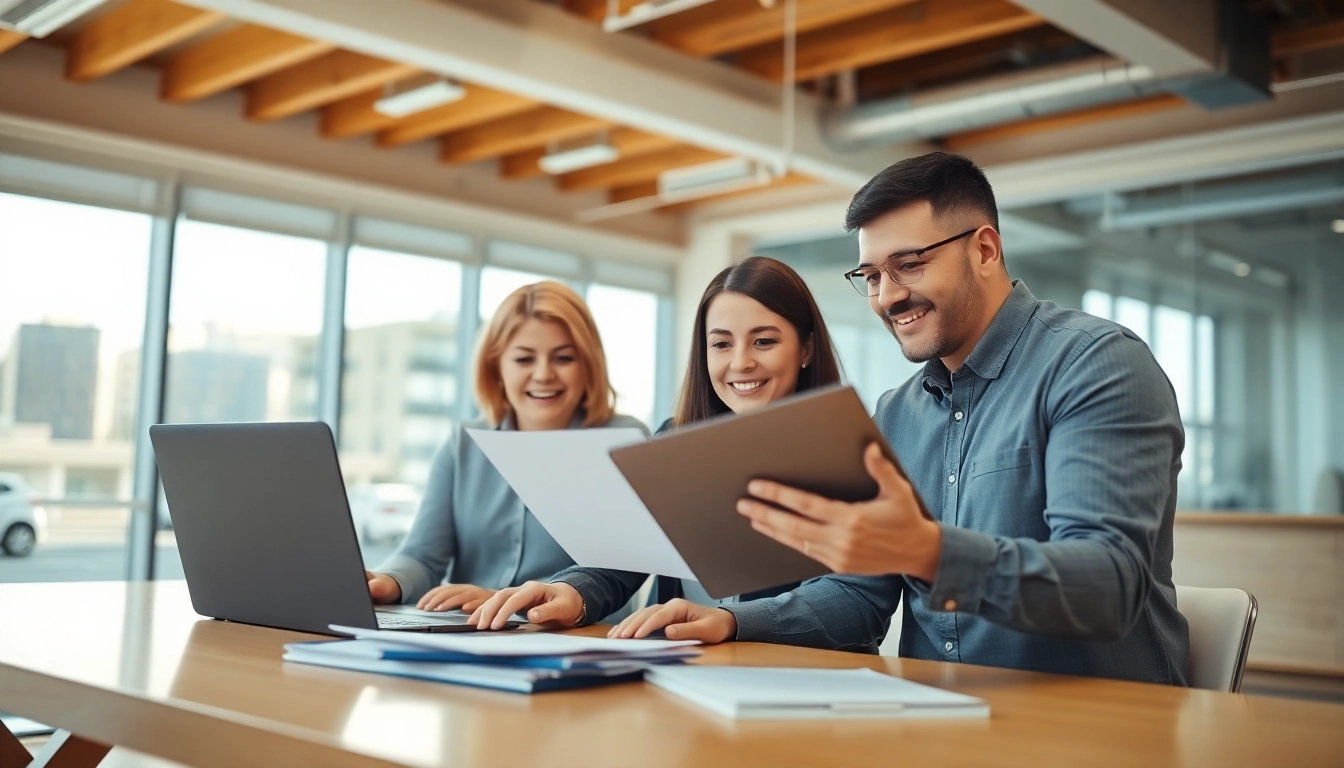 Canadian employee group benefits specialist explaining benefit options to a team of HR