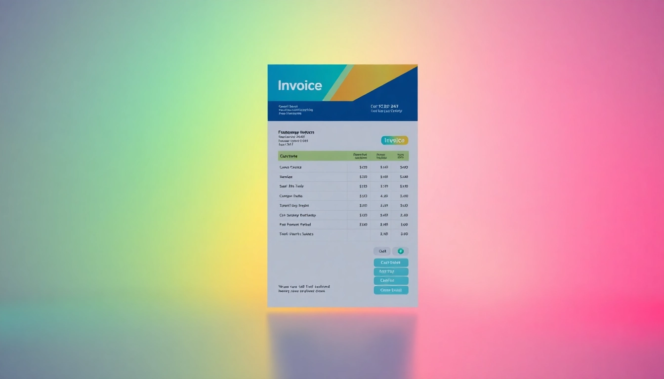 Create professional Invoice Gen with customizable templates and instant payment options for